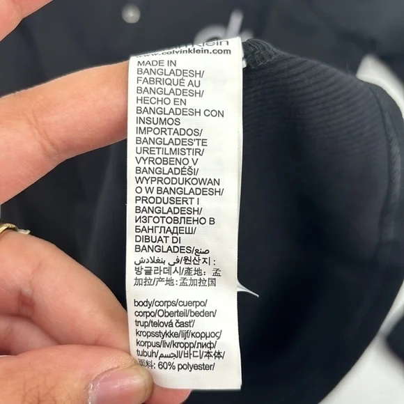 UEC Calvin Klein ribbed Henley sleepwear size small - Picture 8 of 8